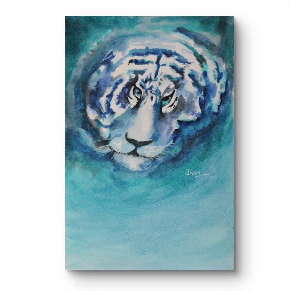 Tiger in Teal - Image 2